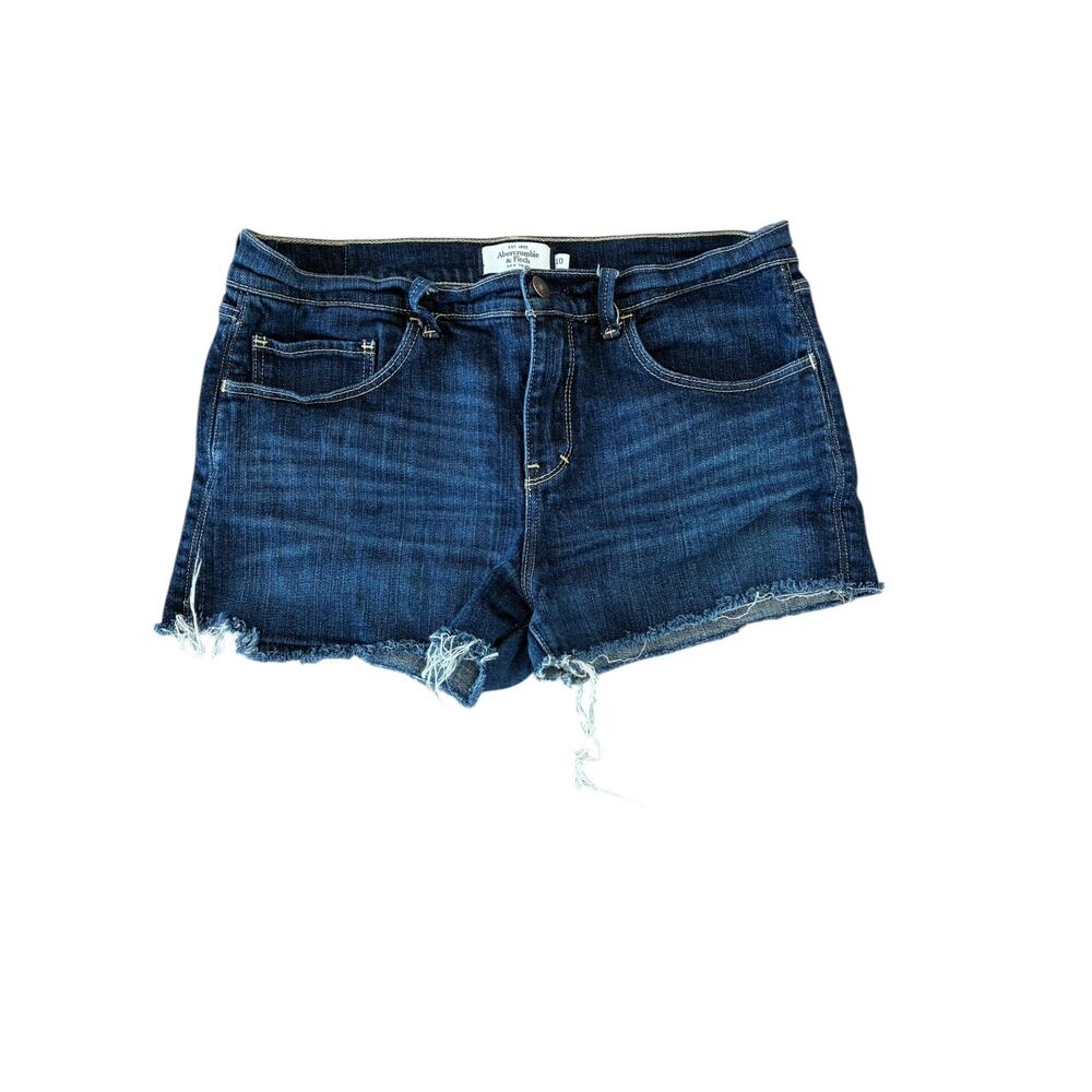 Abercrombie & Fitch Y2K Mid Rise Short Denim